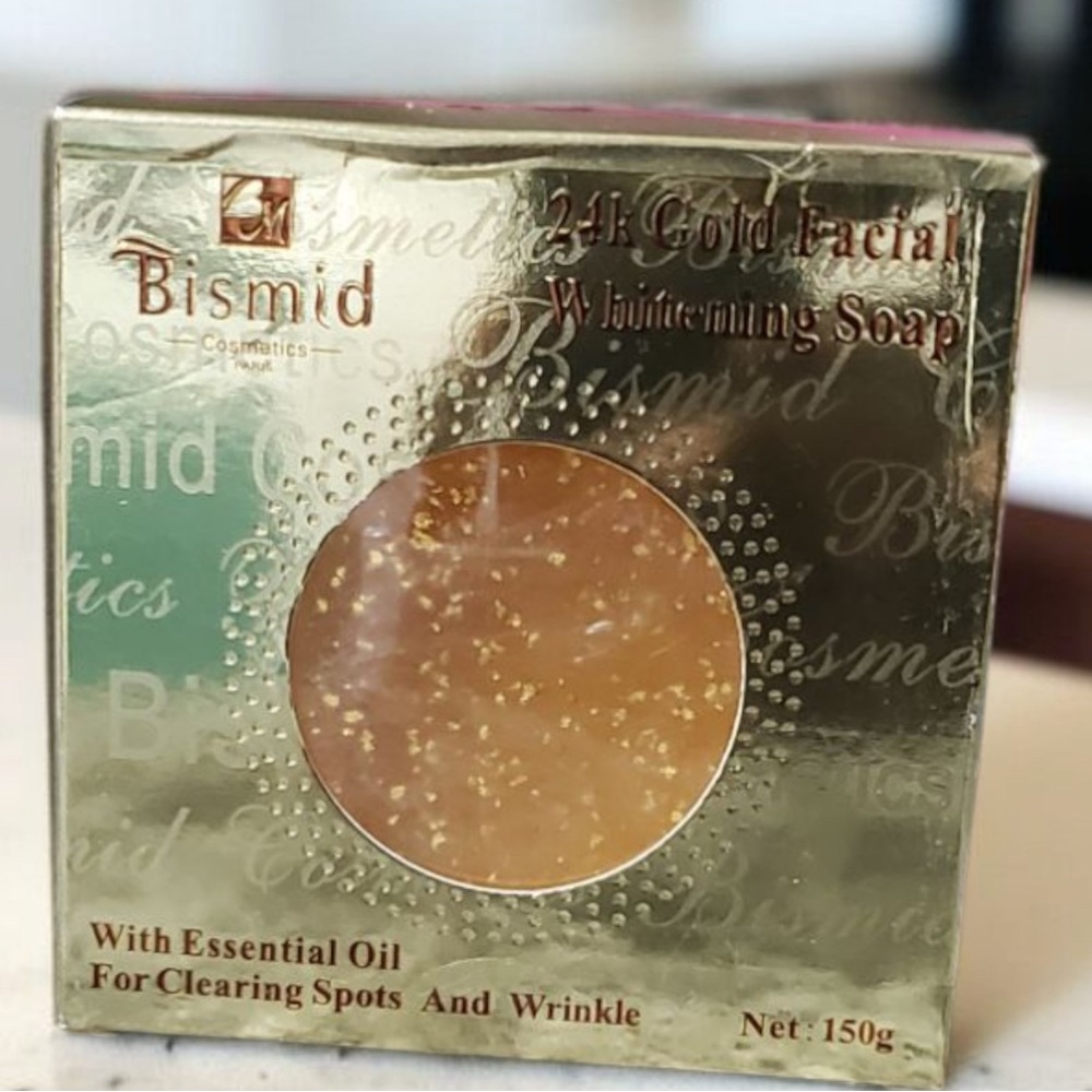 Bismid 24K Gold Facial Whitening Soap